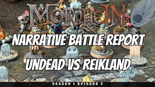 Mordheim Battle Report  Undead vs Reikland  S1E3 [upl. by Jacques]