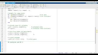 Unscented Kalman Filter Design  Les 3  UKF Implementation in Matlab  Van de Pol System [upl. by Serles471]