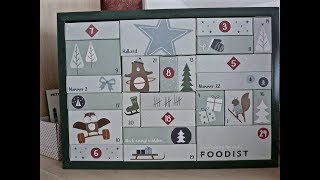 Foodist  Active Adventskalender 2017 │24 verschiedene healthy snacks  listed under the video [upl. by Akirahs]