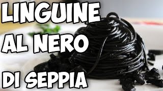 Primi Piatti Linguine al Nero di seppia e Seppie Cozze e Vongole [upl. by Tonkin]