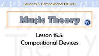 Music Theory Lesson 155 [upl. by Ledah]