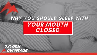 Why You Should Sleep With Your Mouth Closed [upl. by Reemas]