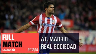 Atlético de Madrid  Real Sociedad 40 LALIGA 20132014 FULL MATCH [upl. by Lad]