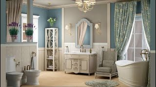 Light ease and coziness of a Provencalstyle bathroom decor [upl. by Asilahs]