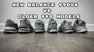 New Balance 990v6 vs Older 990 Models [upl. by Elson]