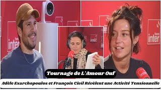 Tournage de LAmour Ouf  Adèle Exarchopoulos et François Civil Révèlent une Activité Tensionnelle [upl. by Chaim]