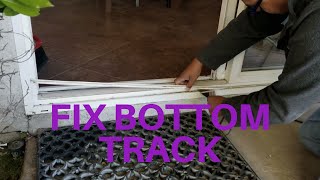 Fix Your Sliding Screen Door Track in Minutes Steves Expert Tips [upl. by Maxwell]