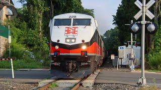 MetroNorth Train 1848 Notching up to Speed through Perry Ave on the Danbury Branch 080524 [upl. by Leander]