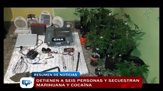 Detienen a seis personas y secuestran marihuana y cocaína [upl. by Martell]