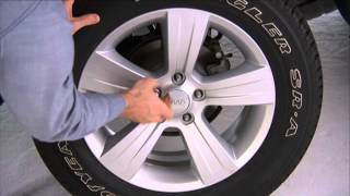 2014 Jeep Compass  Jacking and Tire Changing [upl. by Burrus199]