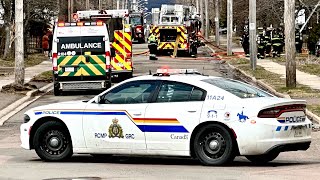 Codiac RCMP Responding Compilation [upl. by Demaria]