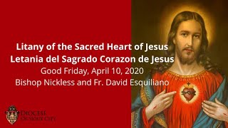 Litany of the Sacred Heart of JesusLetania del Sagrado Corazon de Jesus [upl. by Riana]