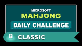 Microsoft Mahjong Daily Challenge August 30 2024  Classic  Hard [upl. by Nodlew675]