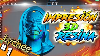 ✅Curso impresión 3d Resina 1✅LYCHEE SLICER [upl. by Nileuqay442]