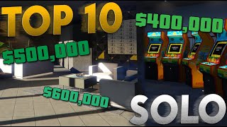 Best 10 SOLO Ways To Make Money In GTA Online [upl. by Monto]