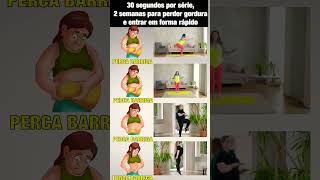 Perca Barriga em 15 Dias 4 Exercício ESSENCIAIS shorts [upl. by Annaerdna694]