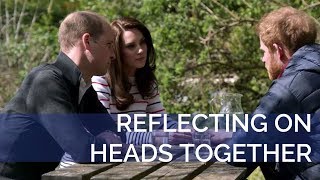 The Duke and Duchess of Cambridge and Prince Harry reflect on the Heads Together Campaign [upl. by Jeffers722]