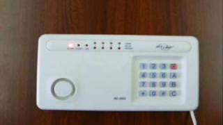 SC1000 Complete Wireless Alarm System  Installation  Skylink [upl. by Neelrac]