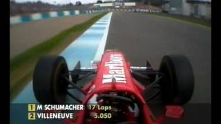 1997 European Grand Prix Michael Schumacher Onboard [upl. by Tfat950]