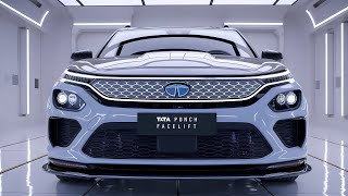 2025 Tata Punch Facelift Revealed Compact SUV Gets a Refresh [upl. by Eisteb]