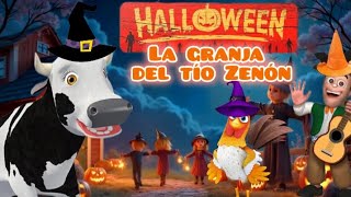 HALLOWEEN LLEGA A LA GRANJA DE ZENÓN CALABAZAS JUEGOS Y MAS [upl. by Zelde]