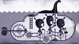 Loch Ness Monster Google Doodle Official HD [upl. by Nylirrehs420]