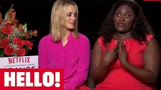 Orange is the New Black Taylor Schilling Laura Prepon Danielle Brooks amp Jason Biggs on NEW series [upl. by Lingwood]