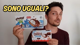 KINDER CHOCO FRESH vs CHOCO SNACK DOLCIANDO 🍫 [upl. by Yennaiv350]