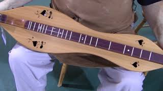 Folkcraft Appalachian Mountain Dulcimer Serial Number 8080371 [upl. by Israel798]