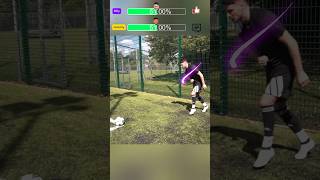 Football Corner Kick Challenge  football footballshorts soccer footballedits [upl. by Nyrrad887]