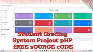 Student Grading System Project in PHP MySQL with Source Code  Zola gaming [upl. by Nedyarb864]