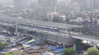 metro line 2a mumbai  Dahisar station  andheri to Dahisar metro train [upl. by Ahseiyt842]