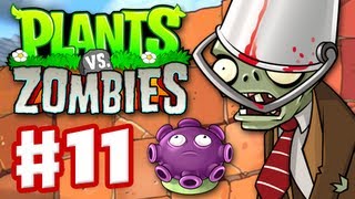 Plants vs Zombies  Gameplay Walkthrough Part 11  World 5 HD [upl. by Aneed]