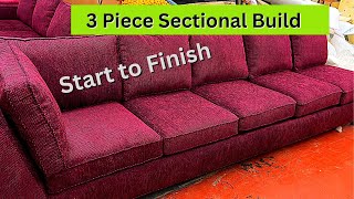 How I Build A Sectional Sofa [upl. by Kramal]