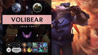 Volibear Top vs Illaoi  KR Master Patch 1410 [upl. by Aidni]