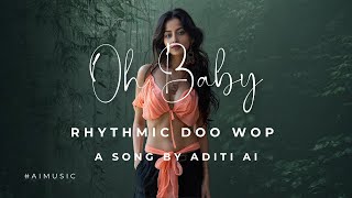 Catchy DooWop Vibes Oh Baby AhDoobie Doobie Official Music Video  A Song by ADITI AI [upl. by Aonian225]