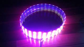 5m addressable 6803 LED strips controlled by Arduino [upl. by Ayouqes]