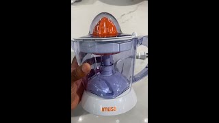 Review IMUSA USA GAU80340 Electric Citrus Juicer 40Watts White [upl. by Alah]