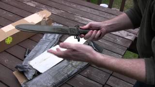 Unboxing My CMP M1 Garand Bayonet  American Fork and Hoe  CMP PB004AFH [upl. by Nwatna]