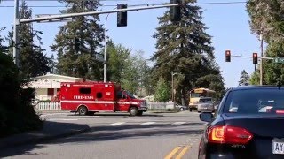 Mill Creek Police amp Snohomish County Fire District 1 7 Responding Code 3 [upl. by Eseenaj653]