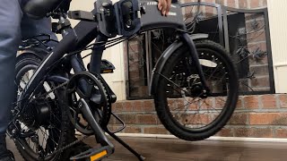 Folding Electric Bike ROCKSHARK 20 inch With Shimano 7 Speed [upl. by Myron]