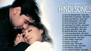 Best Of Romantic Old Hindi Songs Jukebox💘Evergreen Hits💘Kumar Sanu Alka Yagnik 💘Indian Songs remix [upl. by Napra]