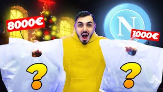 🤑 HO SPESO 1000€ in uno STORE del NAPOLI 💙 Shopping di NATALE🎄🎁 [upl. by Efal]