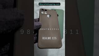 Realme C25 Silicone back case bharathshoppingcom [upl. by Entruoc]