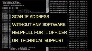 How to scan all IP Addresses in your LAN without any software  How To Find all devices IP With CMD [upl. by Kelda820]