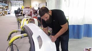 Rob Ninkovich Repairs Family Vehicle  Todays Collision [upl. by Aleen]