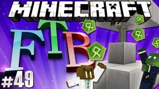 Minecraft Feed The Beast 49  XP Grinder completion [upl. by Zeuqram]