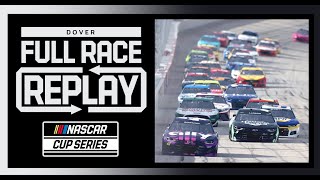 Drydene 400 from Dover International Speedway  NASCAR Cup Series Full Race Replay [upl. by Nwahsit]