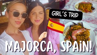 Girls Trip to Majorca Spain  Travel Europe Vlogger Vlog [upl. by Drabeck]