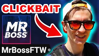 Exposing MrBossFTW The GTA 6 Clickbait King [upl. by Anawt499]